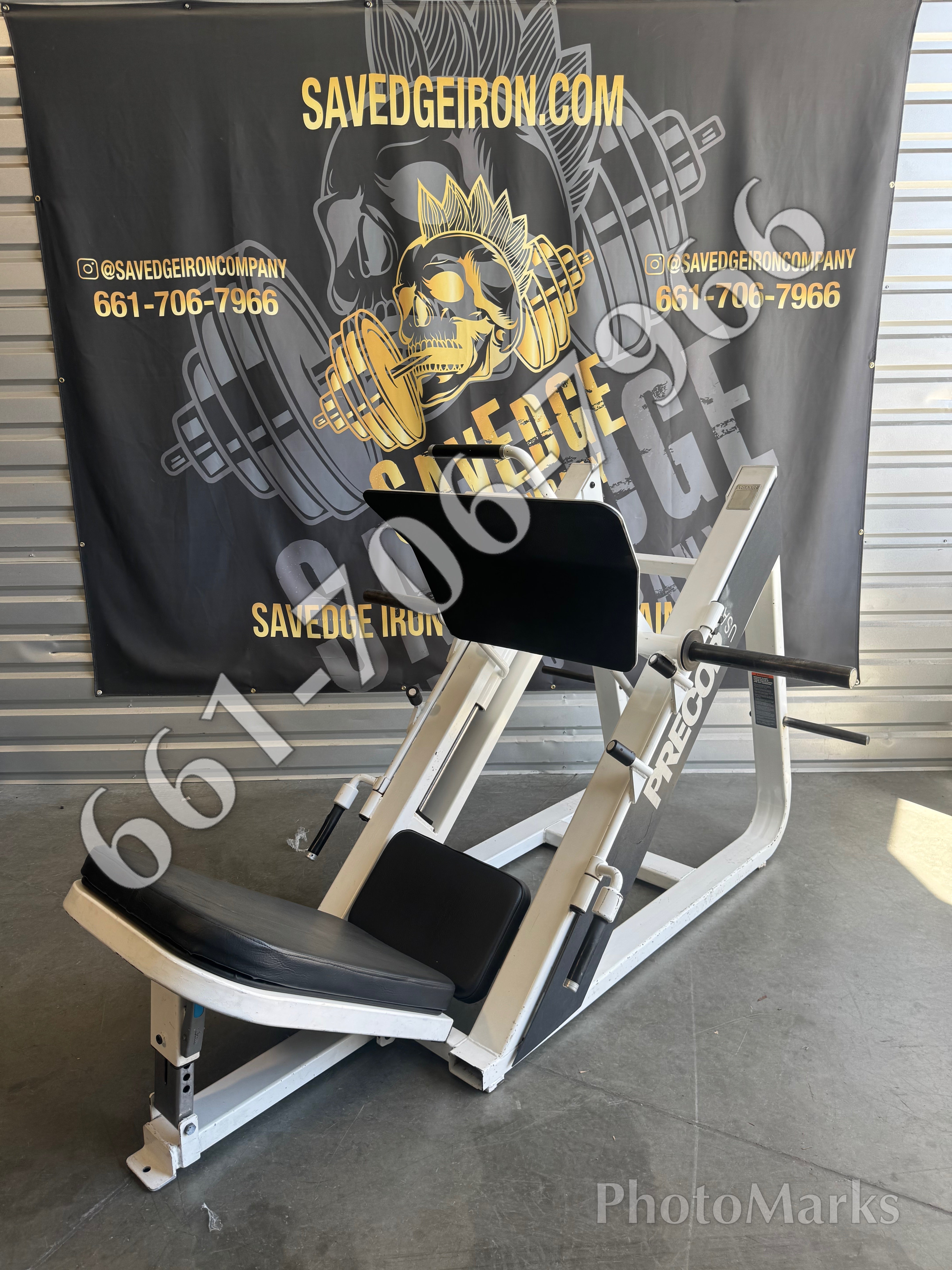Precor 45 Degree Angled Foot Plate Leg Press