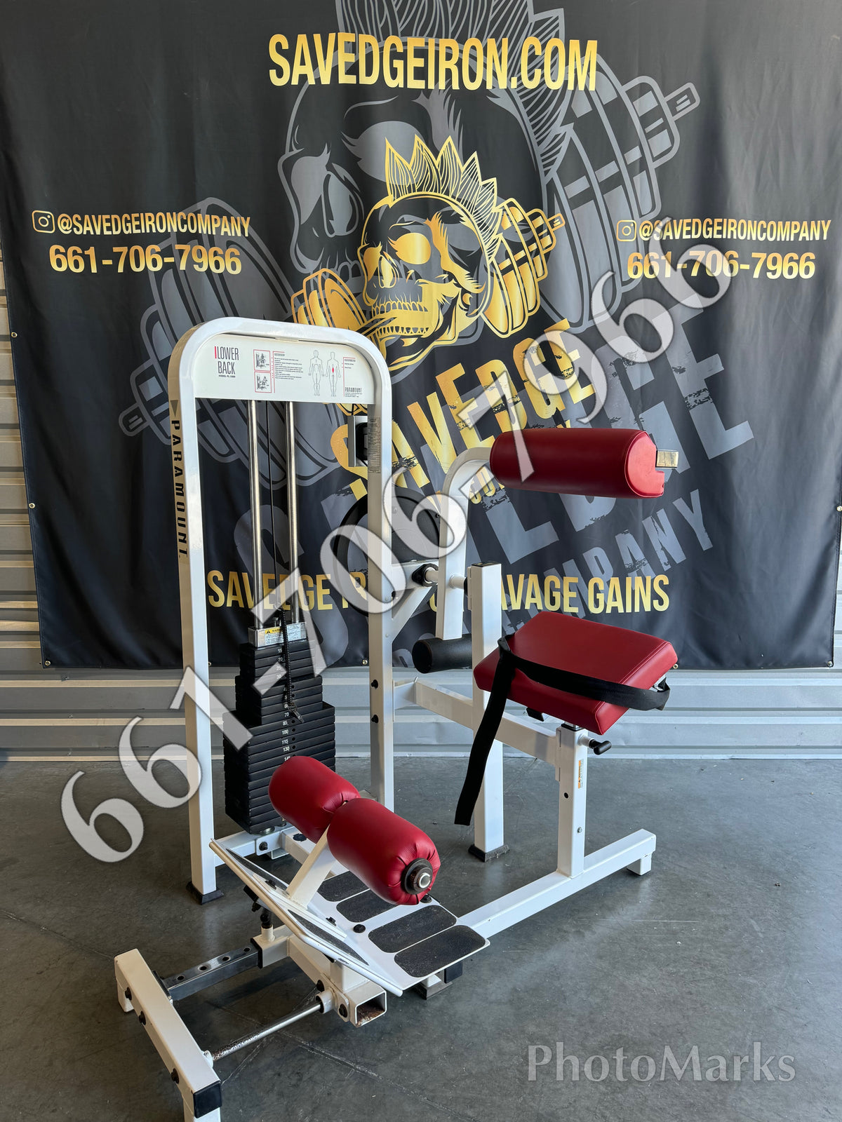 Paramount Lower Back PL3300 – Savedge Iron Company