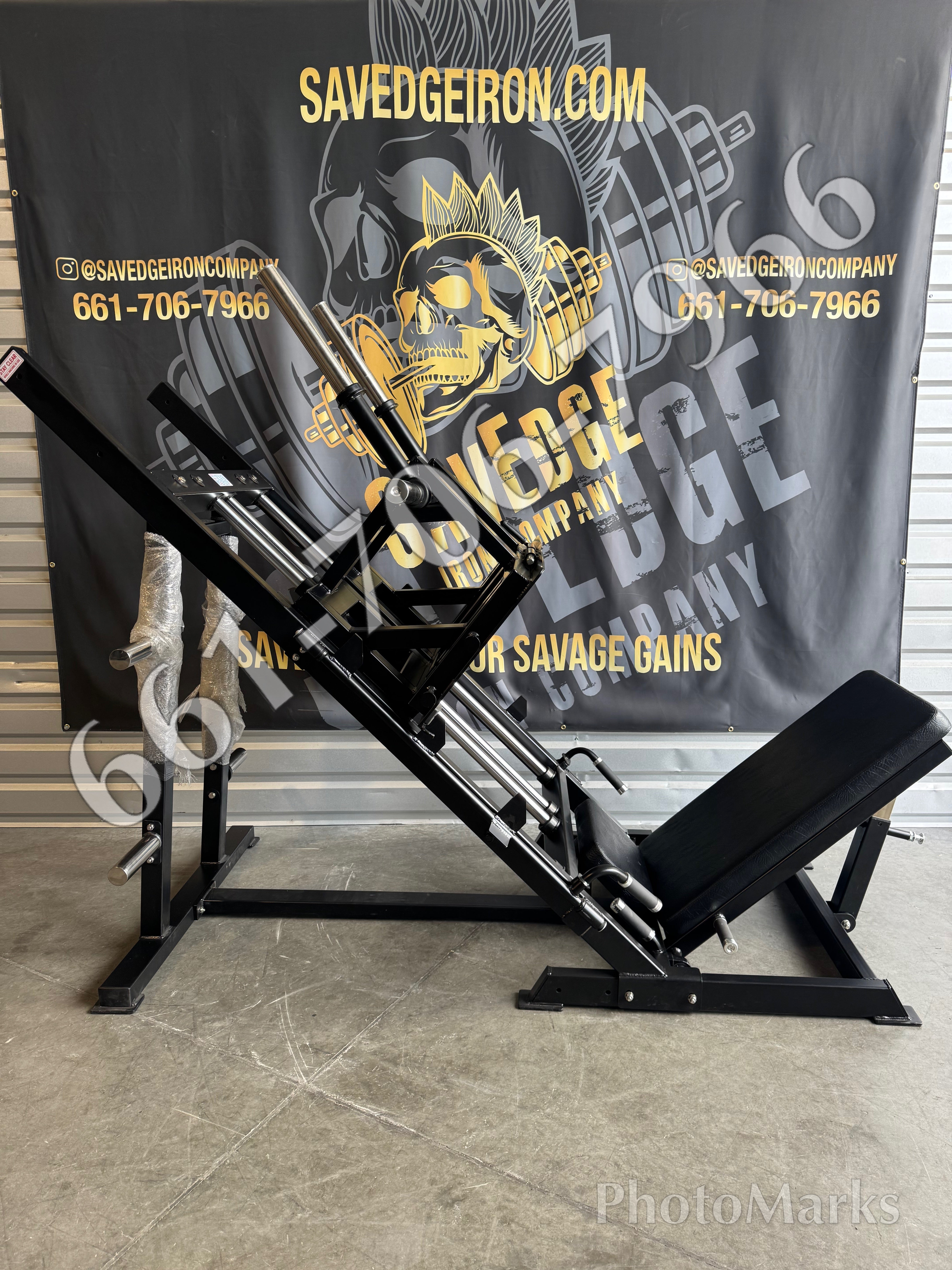 Fettle Plate Loaded Leg Press