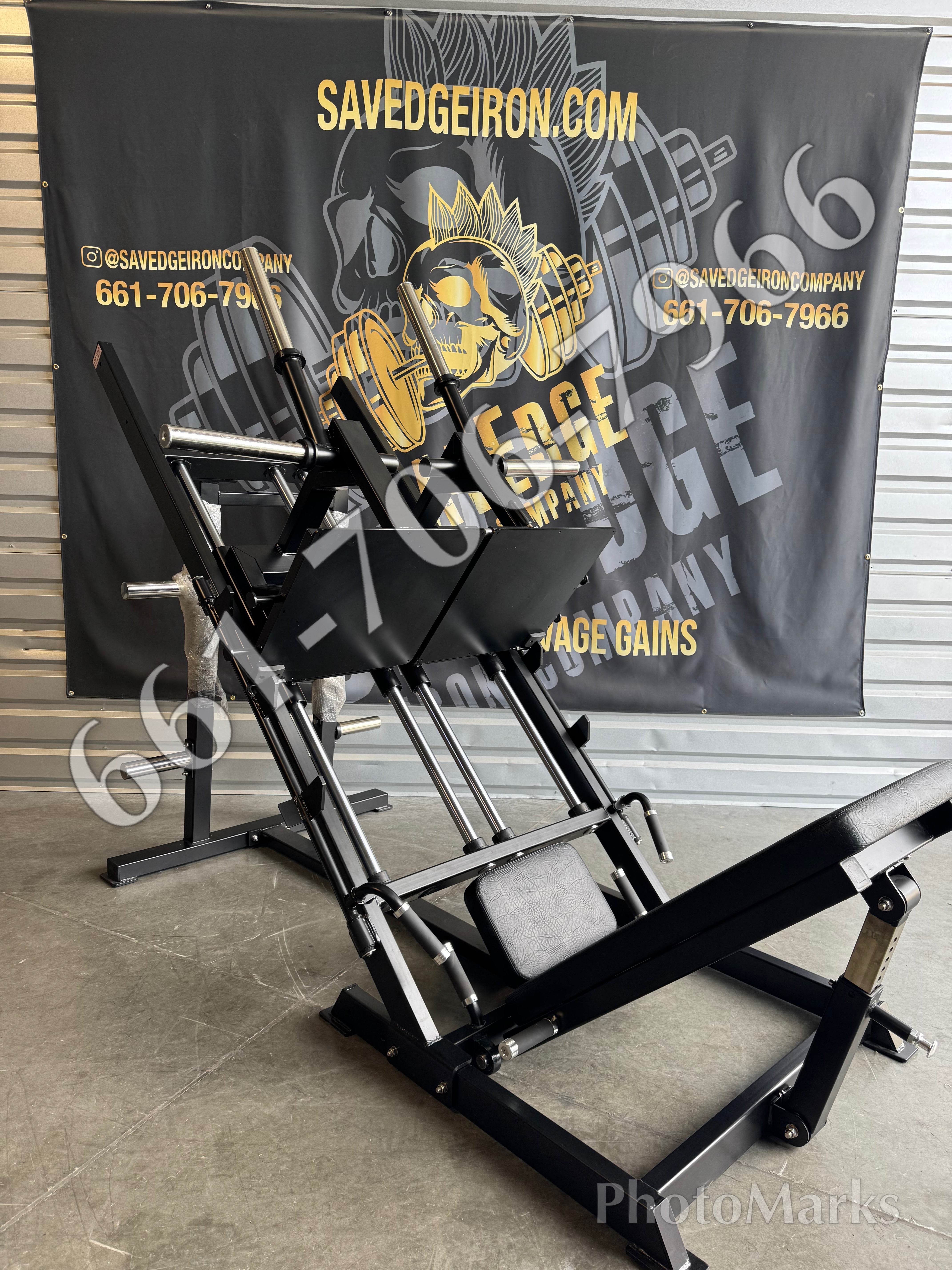 Fettle Plate Loaded Leg Press