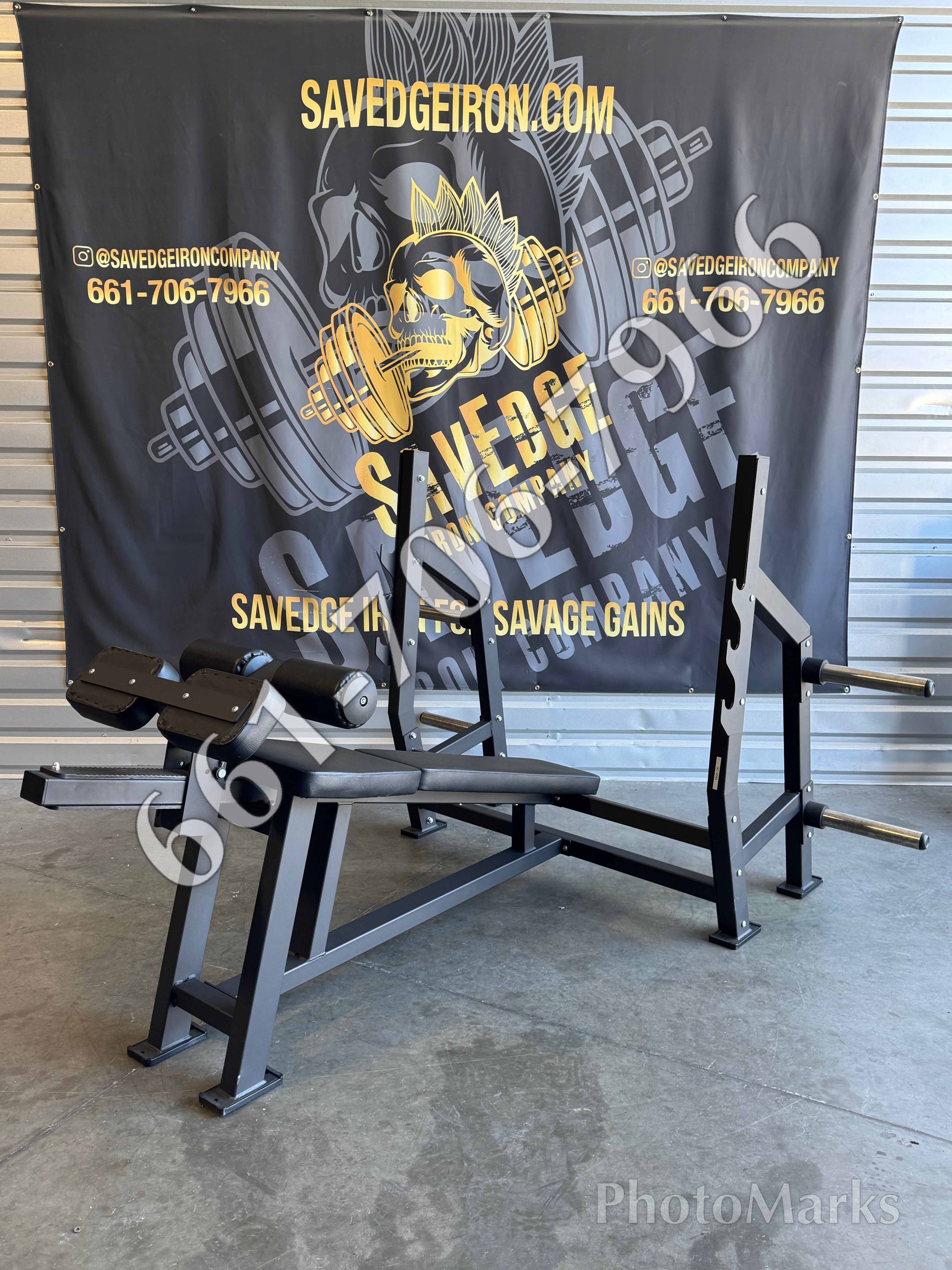 Solid Fitness Decline Bench