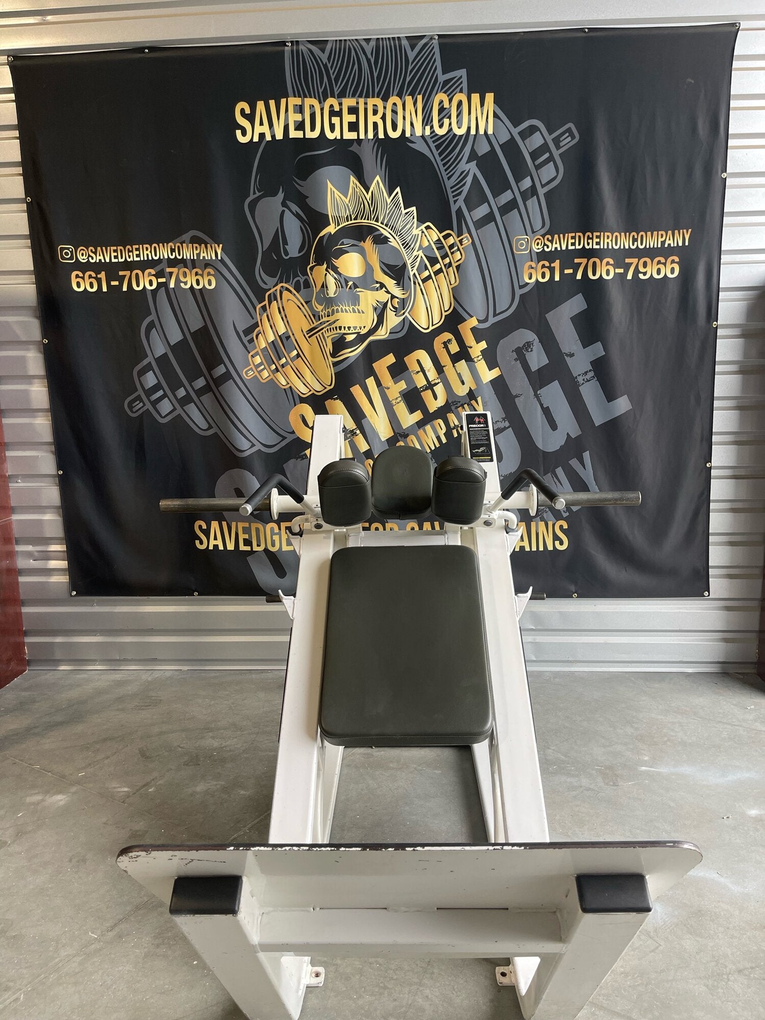 Precor/Icarian Hack Squat 603 – Savedge Iron Company